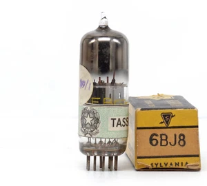 6BJ8 SYLVANIA NOS Tube Röhre Lampe TSF Valvola Valve 진공관 真空管 电子管 Valvula - Picture 1 of 1
