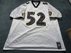 Herren Reebok NFL Ravens #52 Ray Lewis Lila Football Trikot 3xl - Bild 1 von 5