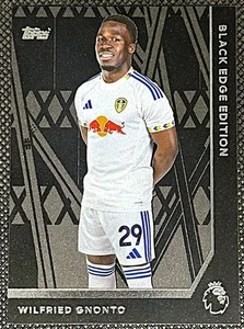 2025-26 Topps Premier League Black Edge Edition #BE 48 Wilfried Gnonto - Leeds - Bild 1 von 2