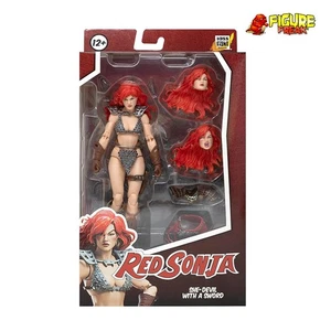 Boss Fight Studios Epic Hacks Red Sonja 1:12 Actionfigur - Bild 1 von 4