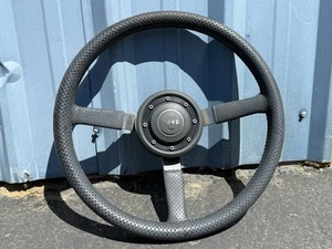 Nice Original 80's 90's Jeep Cherokee XJ Wrangler YJ OE Steering Wheel Gray Grey - Bild 1 von 8