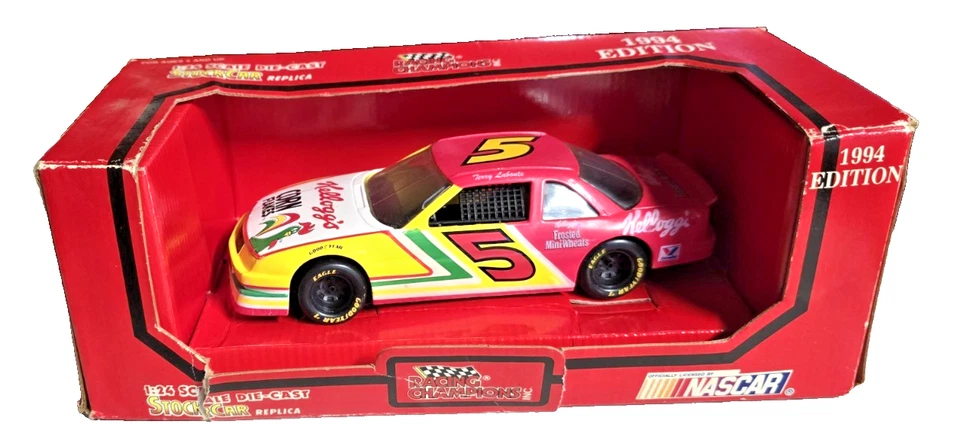 Racing Champions NASCAR #5 1994 Terry Labonte escala 1:24 Die Cast Stock Car Foto 1 de 2