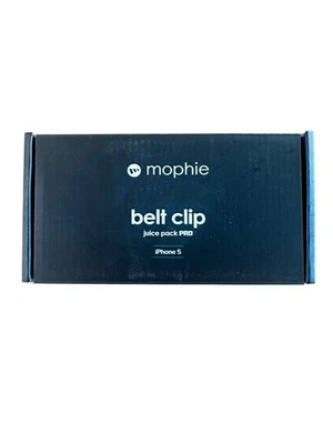 Mophie Juice Black Belt Clip for iPhone 5/5S/SE (2315-JPBC-IP5-BLK) - Image 1 of 4
