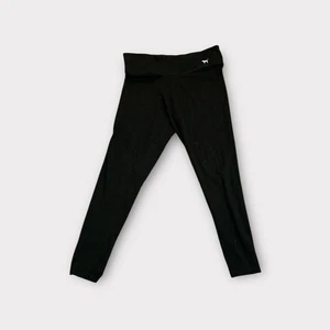 Pantalones de yoga Victoria Secret rosa para mujer tiro medio negros talla grande - Imagen 1 de 3