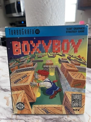 Boxyboy For Turbografx 16 Complete CIB - Image 1 of 4