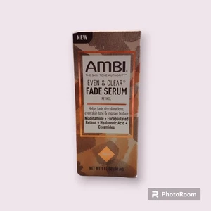Ambi Even & Clear Fade Serum Retinol 1 oz Helps Even Skin Tone - Picture 1 of 1