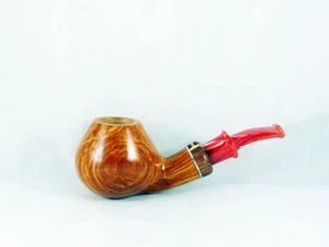pipa radica Volkan Alberto Paronelli Red Princess pipa  9mm pfeife handmade - Foto 1 di 8