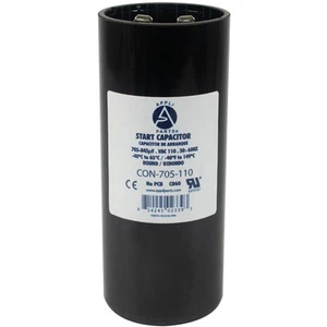 Condensador de arranque del motor Appli Parts 705-845 Mfd (microfaradios) uF 110-125VAC universo - Imagen 1 de 7