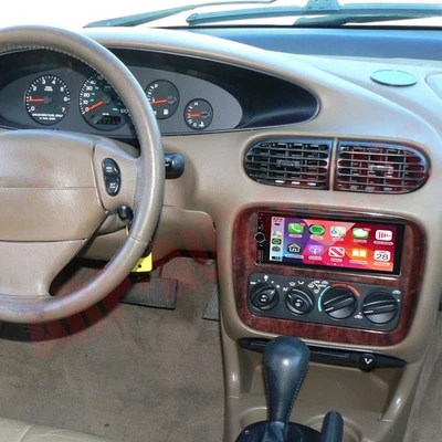 Radio estéreo GPS para automóvil automático para Chrysler Cirrus 1995-2000 Apple Carplay Android Foto 1 de 4