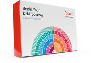 Kit de prueba FamilyTreeDNA Family Finder - Imagen 1 de 1