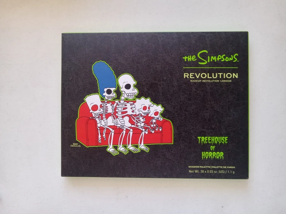Makeup Revolution x The Simpsons-Spooktacular Treehouse of Horror Shadow Palette - Image 1 of 4
