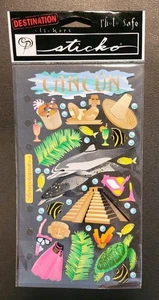 Jolees Destination Cancun Vellum Scrapbook Stickers - Picture 1 of 2