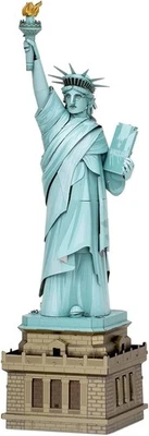 Metal Earth Premium Statue of Liberty 3D Laser Cut Model + Tweezers 20083 - Image 1 of 4