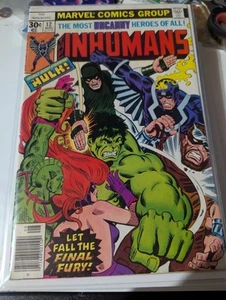 Inhumans #12 - Hulk Appearance 30cent Bronze Age - Picture 1 of 5