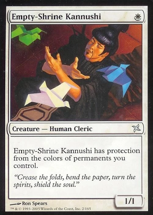 Empty-Shrine Kannushi - Light Play MTG Betrayers of Kamigawa - Image 1 of 1