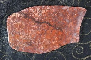 Brecciated Jasper Slab | 5.1 Ozs | Cab | Crafts | Display | Lapidary | Red - Picture 1 of 10