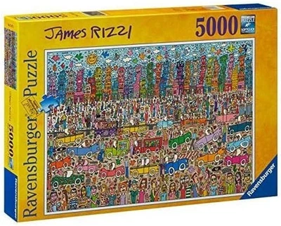 Ravensburger James Rizzi 5000 Piece Puzzle - NEW - FREE shipping! - Image 1 of 2