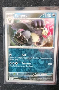 Pangoro ERROR REVERSE HOLO BLEED 093/142 Pokemon TCG Card SCR Near Mint NM - Picture 1 of 2