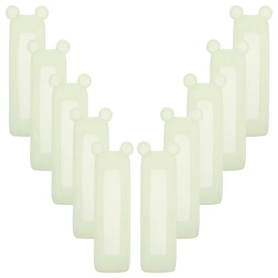  Lot de 10 housses de protection en silicone pour télécommande de - Photo 1/4