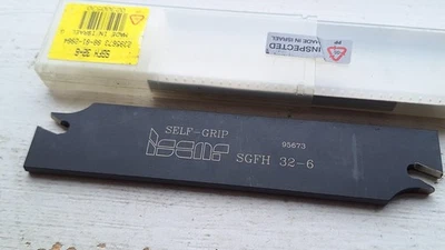 Iscar Self-Grip parting/grooving tool holder SGFH 32-6 ( for GFN 6 6mm inserts - Image 1 of 4