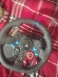 Logitech Driving Force G920 Racing Wheel For PC - WHEEL ONLY, Sep Pedal Avail - Picture 1 of 5