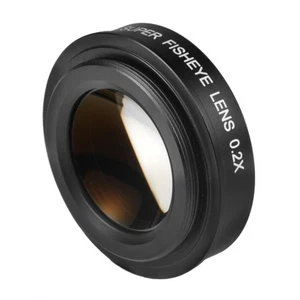 Obiettivo Fisheye multiuso 37 mm 0,2 x obiettivo Fisheye obiettivo grandangolare per fotocamera - Foto 1 di 8