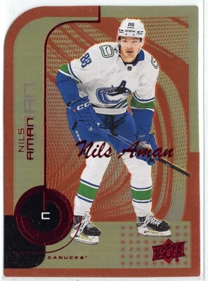2022-23 Upper Deck MVP Colors and Contours #117 Nils Aman /250 - Image 1 of 2
