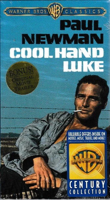 Cool Hand Luke w/ Watermark Seal VHS MOVIE VIDEO Paul Newman 1970 disaster BOXED - Image 1 of 1
