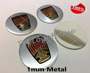 METAL STICKERS WHEELS CENTER CAPS Centro LLantas 4pcs ROVER 4 - - Foto 1 di 2