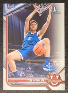 2021-22 Bowman University Drew Timme 1° base Bowman #33 - Foto 1 di 2