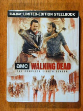 AMC THE WALKING DEAD : THE COMPLETE EIGHTH SEASON BLU RAY STEELBOOK BRAND NEW