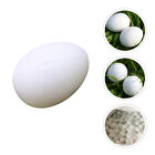 28 White Plastic Pigeon Eggs DIY Painting Prop Toy