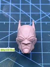 1/6 Male Leatherwing Mad Batman Head Sculpt Carved For 12" Action Figure Body