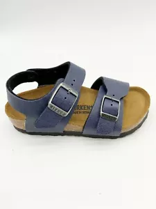 Birkenstock Navy Blue Kids New York BS Sandals Narrow Fit - Picture 1 of 6