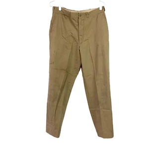Pantalones de Trabajo Lee Chetopa Sarga De Colección Talla 34 Act 33 x 29 Bien Usados Hechos en Unión - Imagen 1 de 6