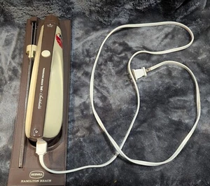 Funktionierendes Vintage Hamilton Beach Scovill umschaltbares elektrisches Messer & Wandaufbewahrung - Bild 1 von 24