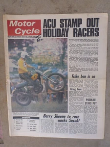 UK MOTOR CYCLE NEWS 'PAPER' 1970 AUG 26th JOEL ROBERT 250cc CHAMPION - Picture 1 of 1