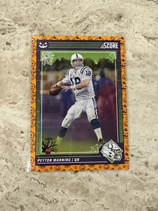 2024 Panini Score A Treat Peyton Manning #124 Orange Pumpkins - Picture 1 of 2