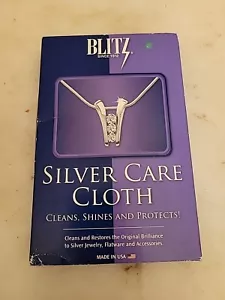 Blitz Silver Pflegetuch Schmuckpflege Reinigungs-/Poliertuch - Bild 1 von 4