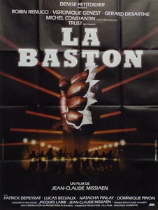 "LA BASTON" Affiche originale 1985 (Robin RENUCCI, Véronique GENEST) - Picture 1 of 1