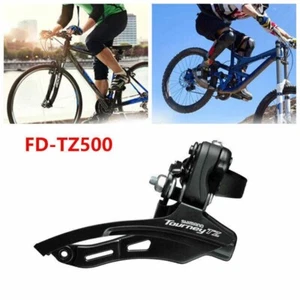 MTB Umwerfer Top Swing Up Pull 31,8mm Für Shimano FD-TZ500 3x 6//7/8fach schwarz - Bild 1 von 1