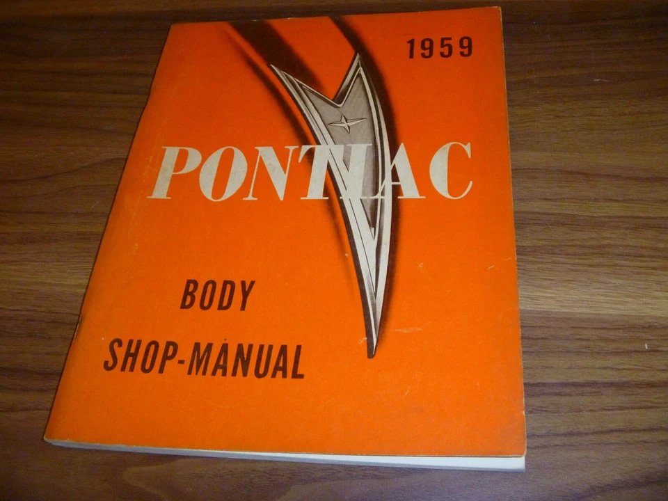 Pontiac Bonneville 1959 carrocería manual de reparación de servicio de taller Foto 1 de 1