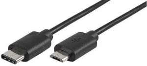 PRO SIGNAL - USB-C Male to USB Micro B Male USB 2.0 Lead, 3m - Afbeelding 1 van 1