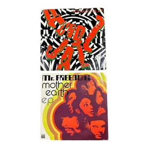 Acid Jazz Vol 4 Various Artists...vinyl 1989 G + Mr. Freedom Mother Earth EP G - Picture 1 of 10