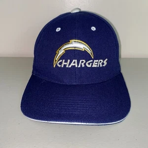 Cappello Berretto Reebok Los Angeles San Diego Caricabatterie Strapback Regolabile Blu - Foto 1 di 5