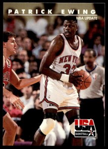 1992 SkyBox USA #19 Patrick Ewing   USA