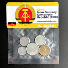 German Coins: 5 Unique Random Coins from the Democratic Republic of Germany