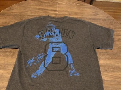 Ryan Braun Milwaukee Brewers MLB Majestic Medium Gray T Shirt - Image 1 of 4