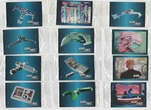 Star Trek TNG and DS9 Hostess Mini Complete 50 Card Set 1993 WRAPPED - Picture 1 of 3