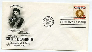 1169 8c Guiseppe Garibaldi, ArtCraft, FDC - Bild 1 von 1